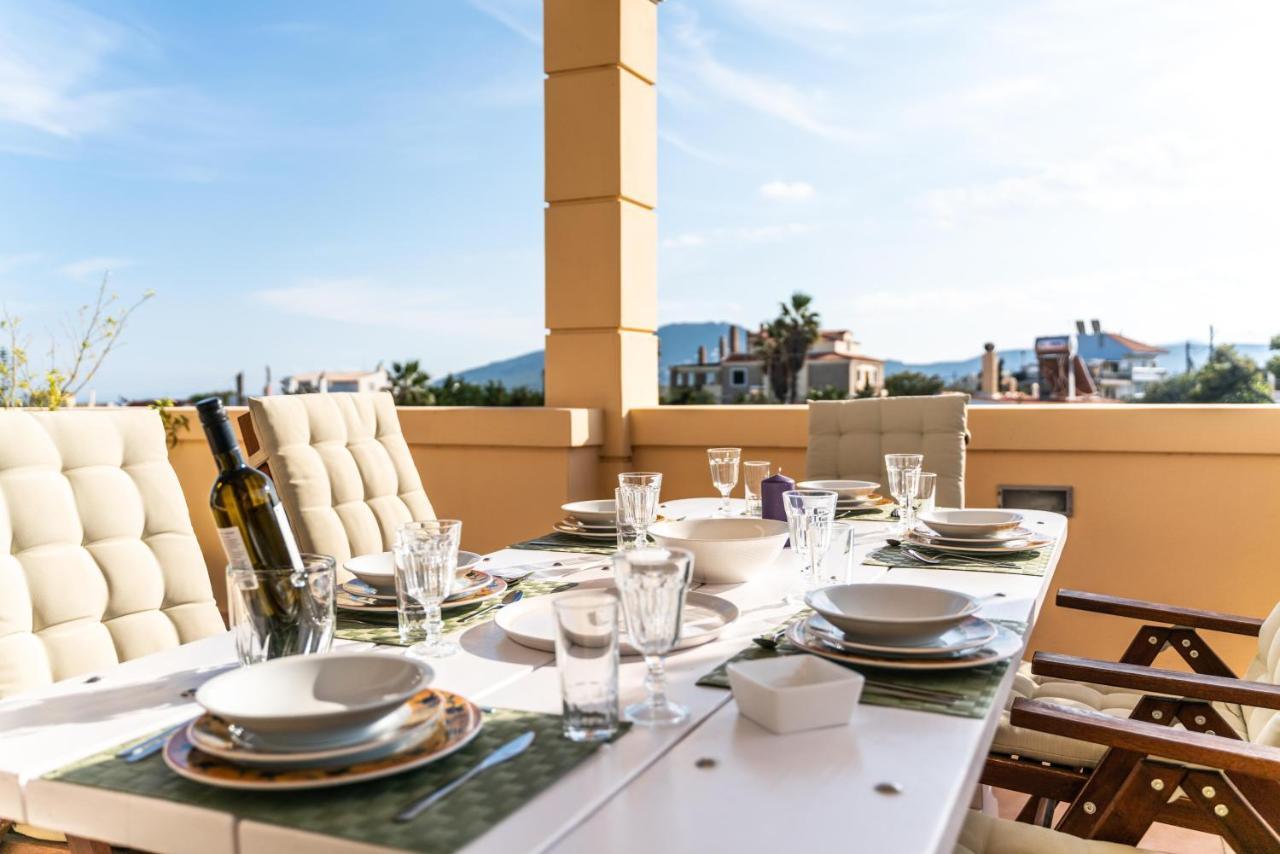 Coastline Maisonette Near Athens Airport And Rafina Port Артеміда Екстер'єр фото